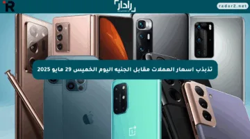 تذبذب أسعار العملات مقابل الجنيه اليوم الخميس 29 مايو 2025
